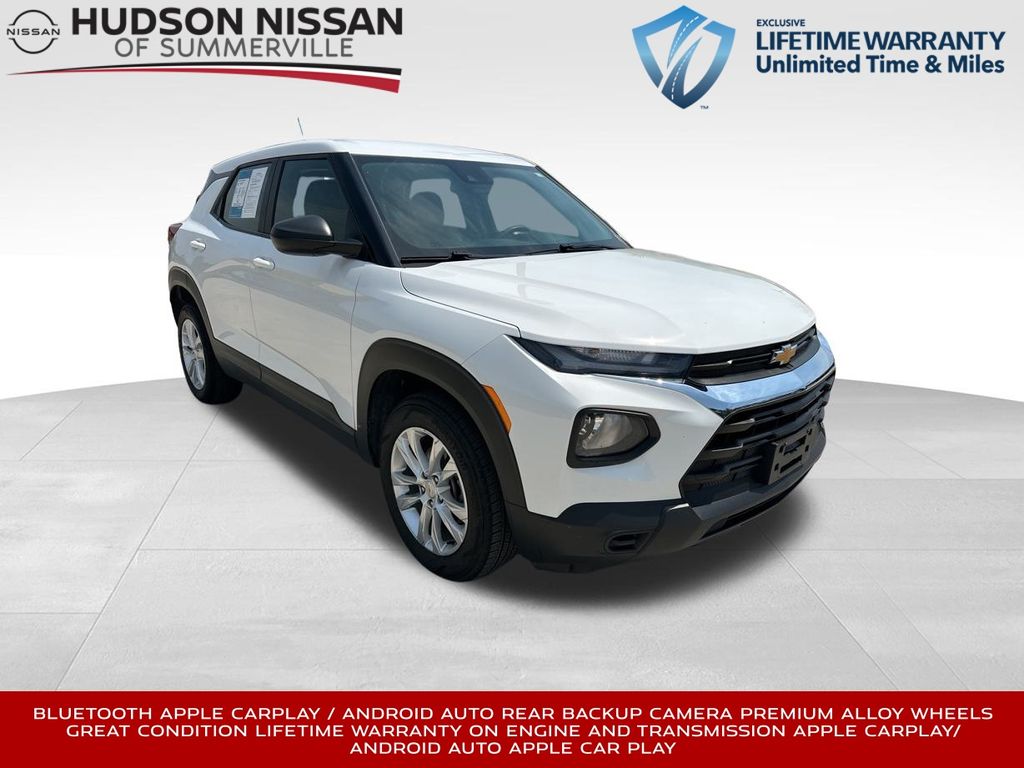 2022 Summit White Chevrolet Trailblazer LS AWD SUV