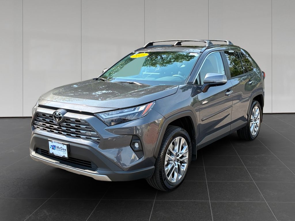 Magnetic Gray Metallic 2025 Toyota RAV4 SUV / Crossover All-Wheel Drive 8-Speed Automatic