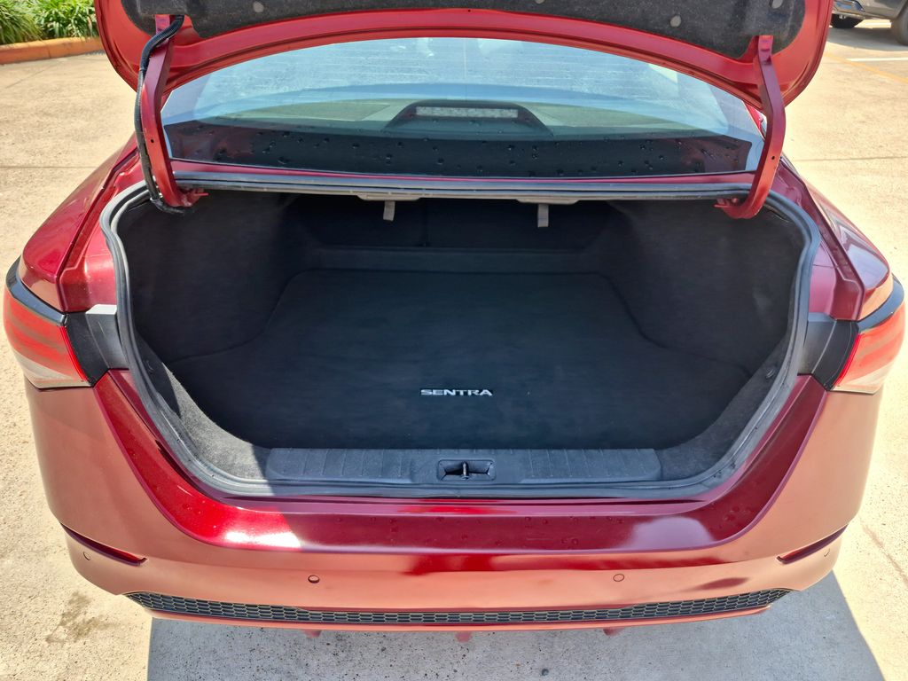 2023 Nissan Sentra SV Red at Texan Dodge Chrysler Jeep Ram