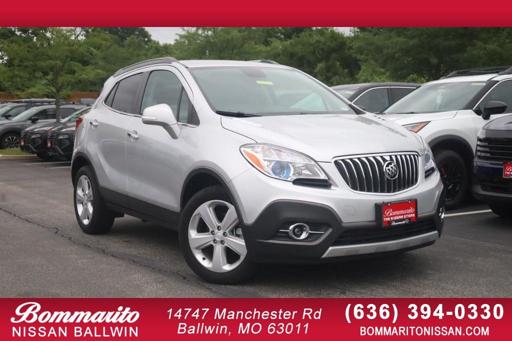Quicksilver Metallic 2015 Buick Encore SUV / Crossover All-Wheel Drive 6-Speed Automatic Overdrive