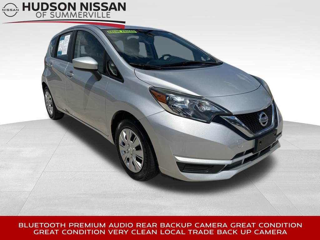 2019 Brilliant Silver Metallic Nissan Versa Note SV Hatchback