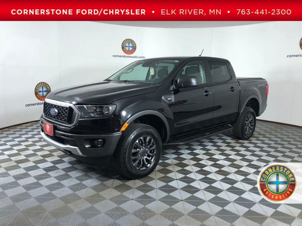 Shadow Black 2020 Ford Ranger Pickup Truck Four-Wheel Drive Automatic
