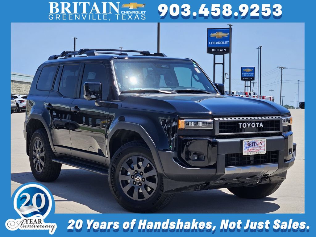 Black 2025 Toyota Land Cruiser SUV / Crossover Four-Wheel Drive 8-Speed Automatic