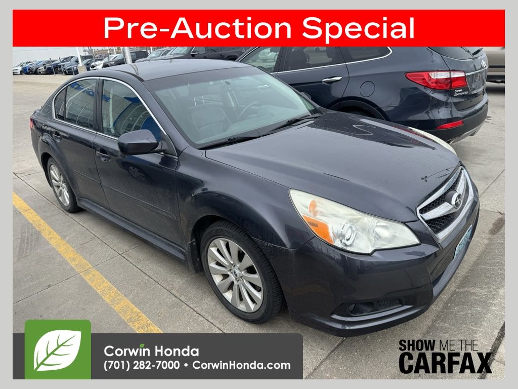 Graphite Gray Metallic 2012 Subaru Legacy 3.6R Limited AWD Sedan All-Wheel Drive 5-Speed Automatic