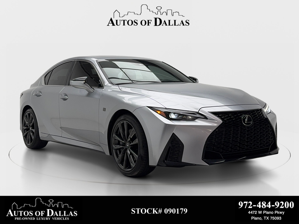 Iridium 2025 Lexus IS Sedan Rear-Wheel Drive 8-Speed Automatic