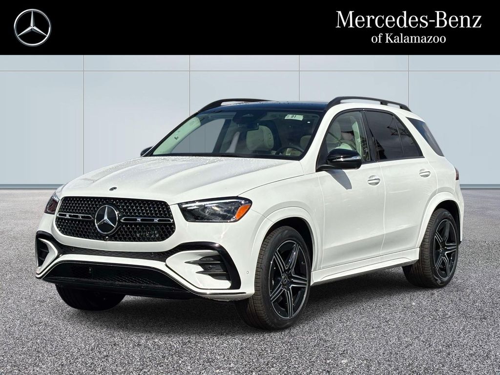 Polar White 2026 Mercedes-Benz GLE 350 4MATIC SUV / Crossover All-Wheel Drive 9-Speed Automatic