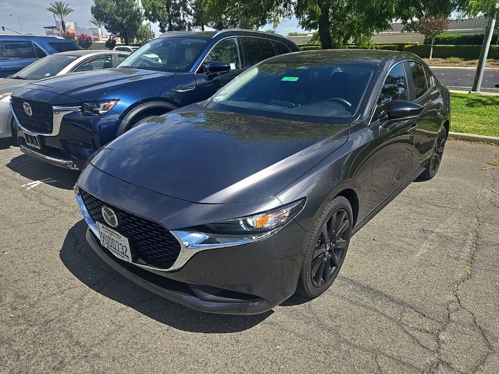 Machine Gray 2025 Mazda MAZDA3 Sedan Front-Wheel Drive 6-Speed Automatic