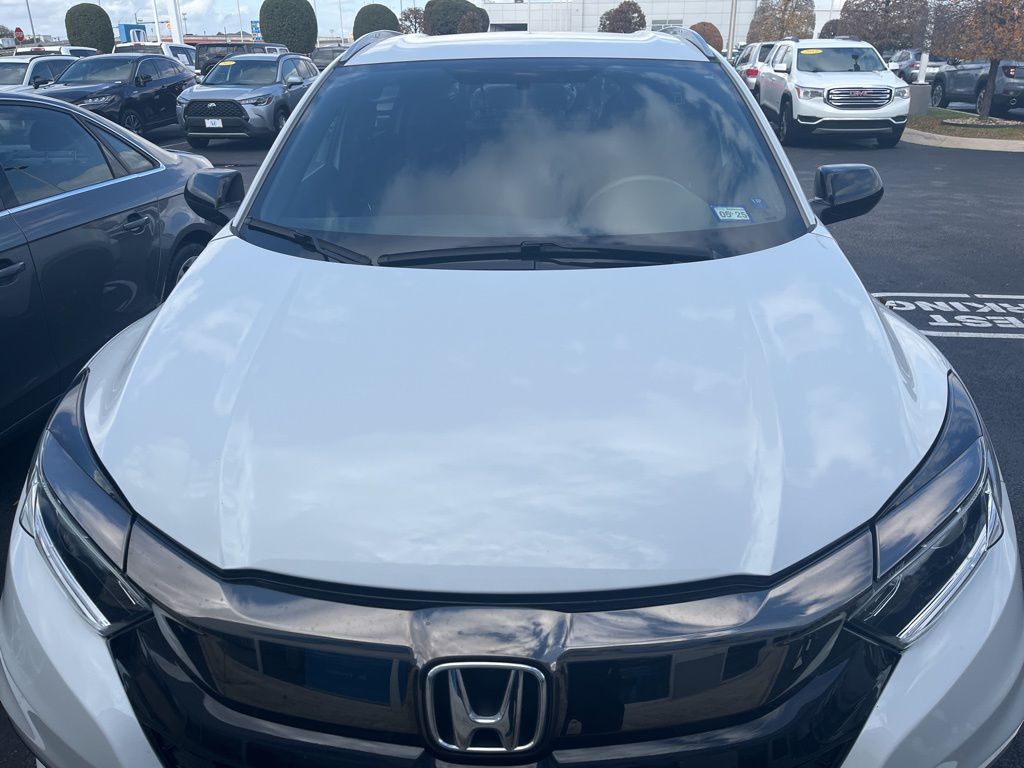 Certified 2021 Honda HR-V Sport with VIN 3CZRU6H10MM736882 for sale in Round Rock, TX