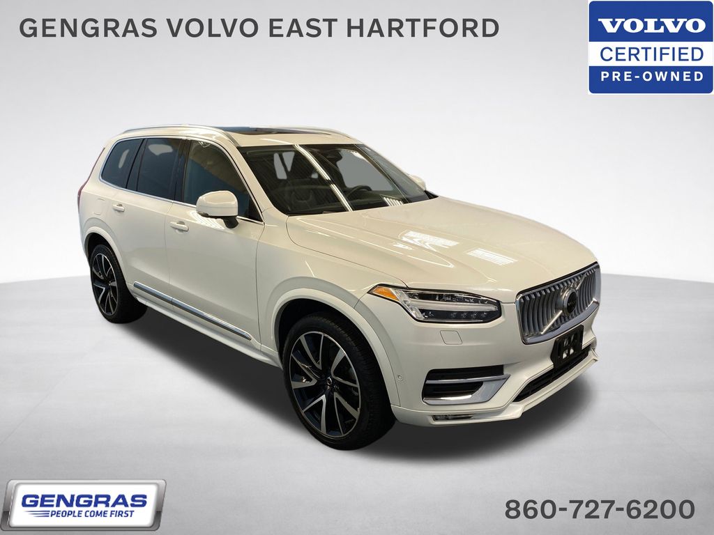 Crystal White Metallic 2023 Volvo XC90 SUV / Crossover All-Wheel Drive Automatic