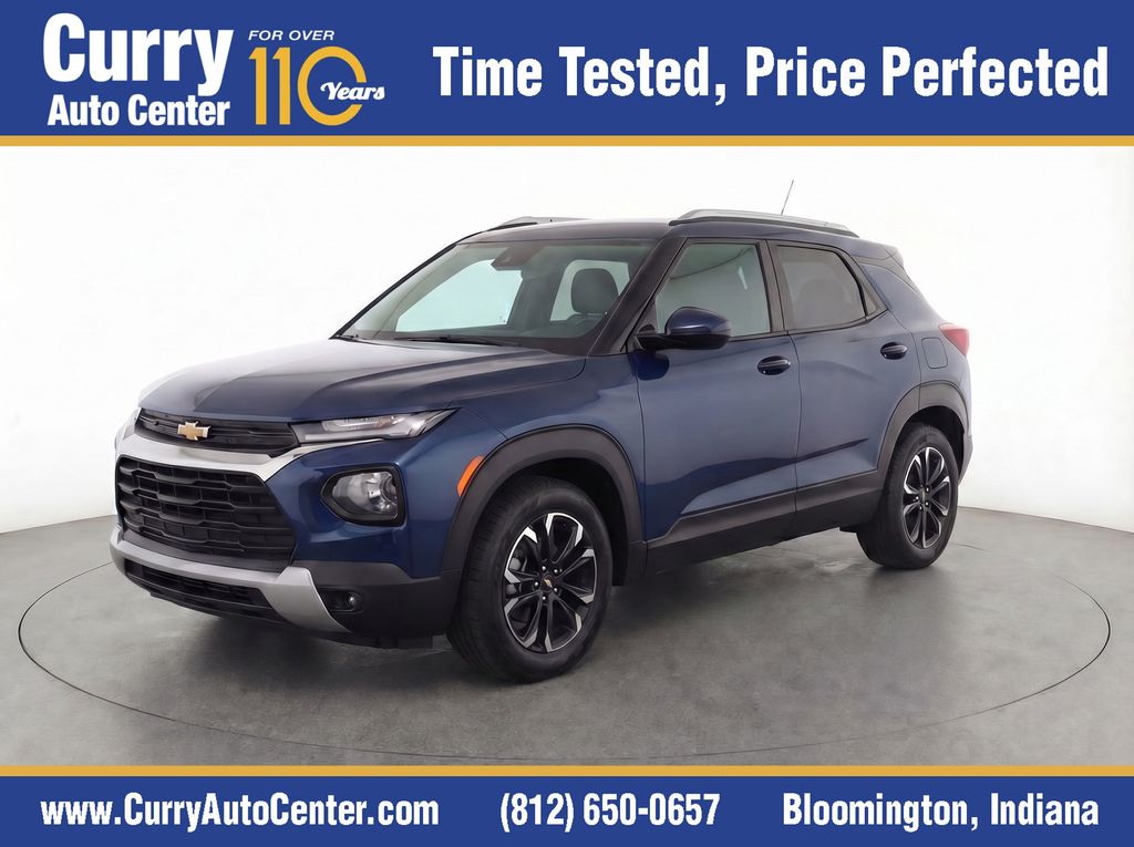 Pacific Blue Metallic 2021 Chevrolet Trailblazer SUV / Crossover Front-Wheel Drive Continuously Variable Transmission