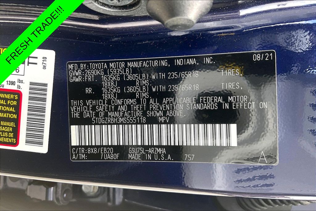 Used 2021 Toyota Highlander SUV