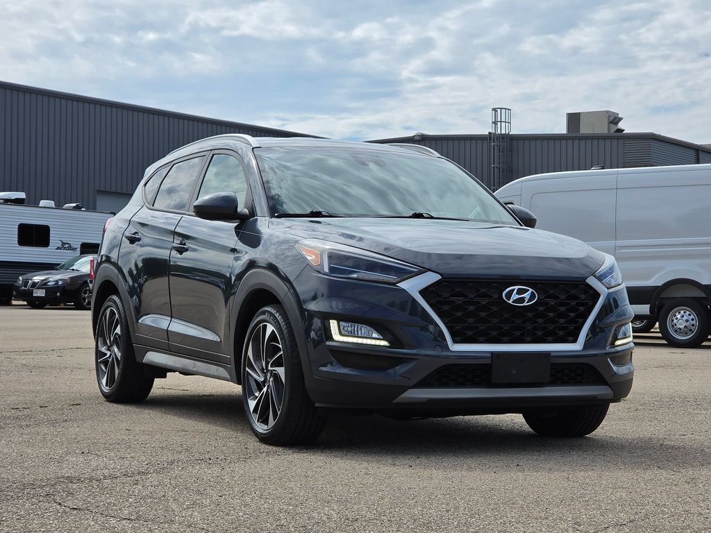Dusk Blue 2019 Hyundai Tucson SUV / Crossover Front-Wheel Drive 6-Speed Automatic
