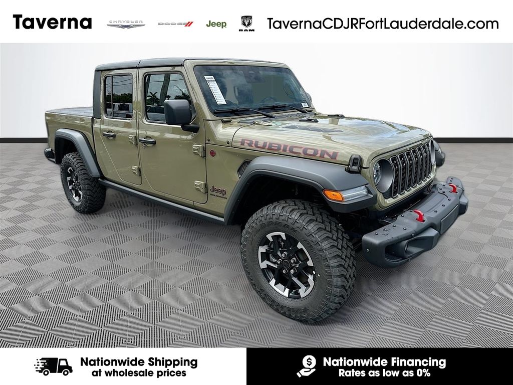41 2026 Jeep Gladiator Rubicon Crew Cab 4WD Pickup Truck Four-Wheel Drive 8-Speed Automatic