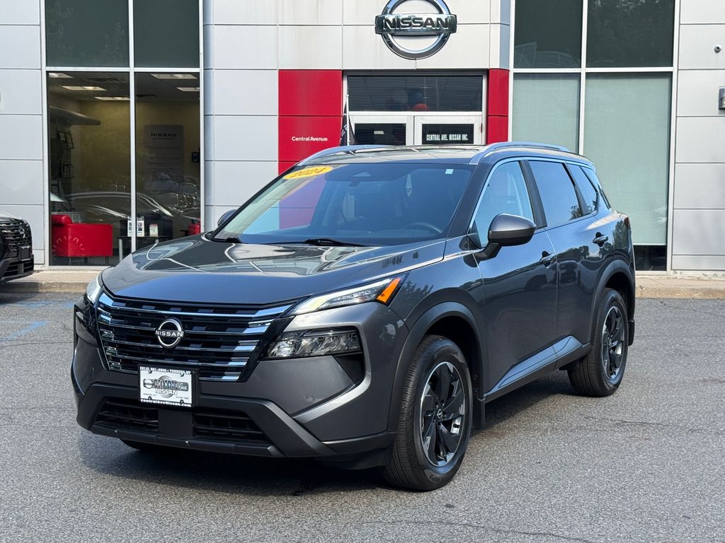 Gray (Gun Metallic) 2024 Nissan Rogue SUV / Crossover All-Wheel Drive Continuously Variable Transmission