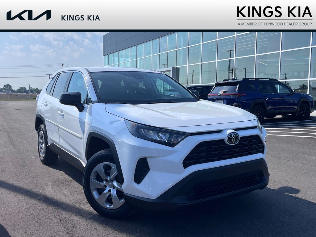White 2022 Toyota RAV4 SUV / Crossover All-Wheel Drive 8-Speed Automatic