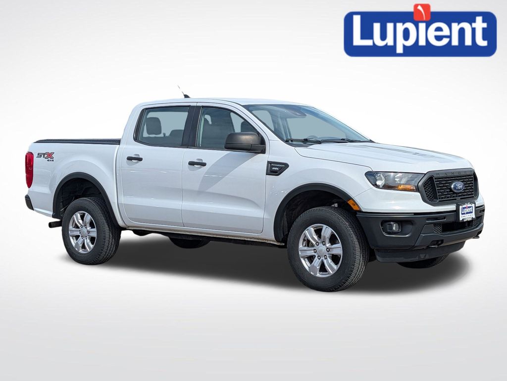 Oxford White 2019 Ford Ranger XL SuperCrew 4WD Pickup Truck Four-Wheel Drive Automatic