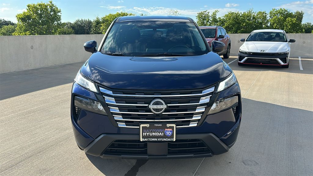 2025 Nissan Rogue SV Blue at Bravo Nissan