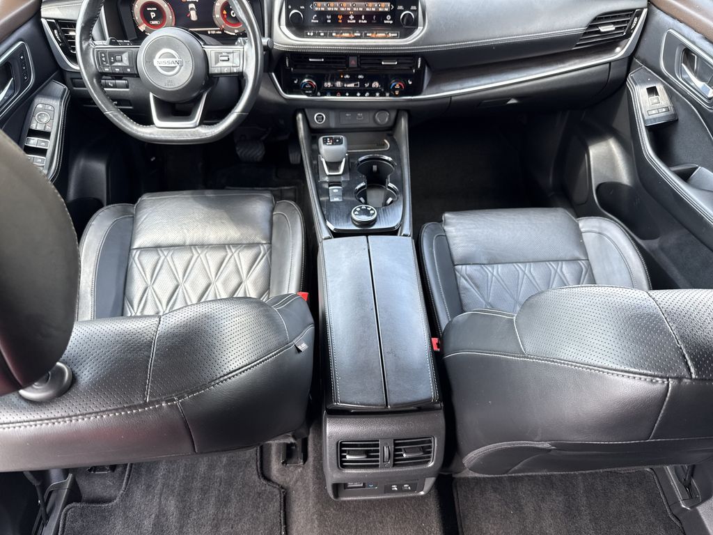 2021 Nissan Rogue Platinum White at DeMontrond Mazda