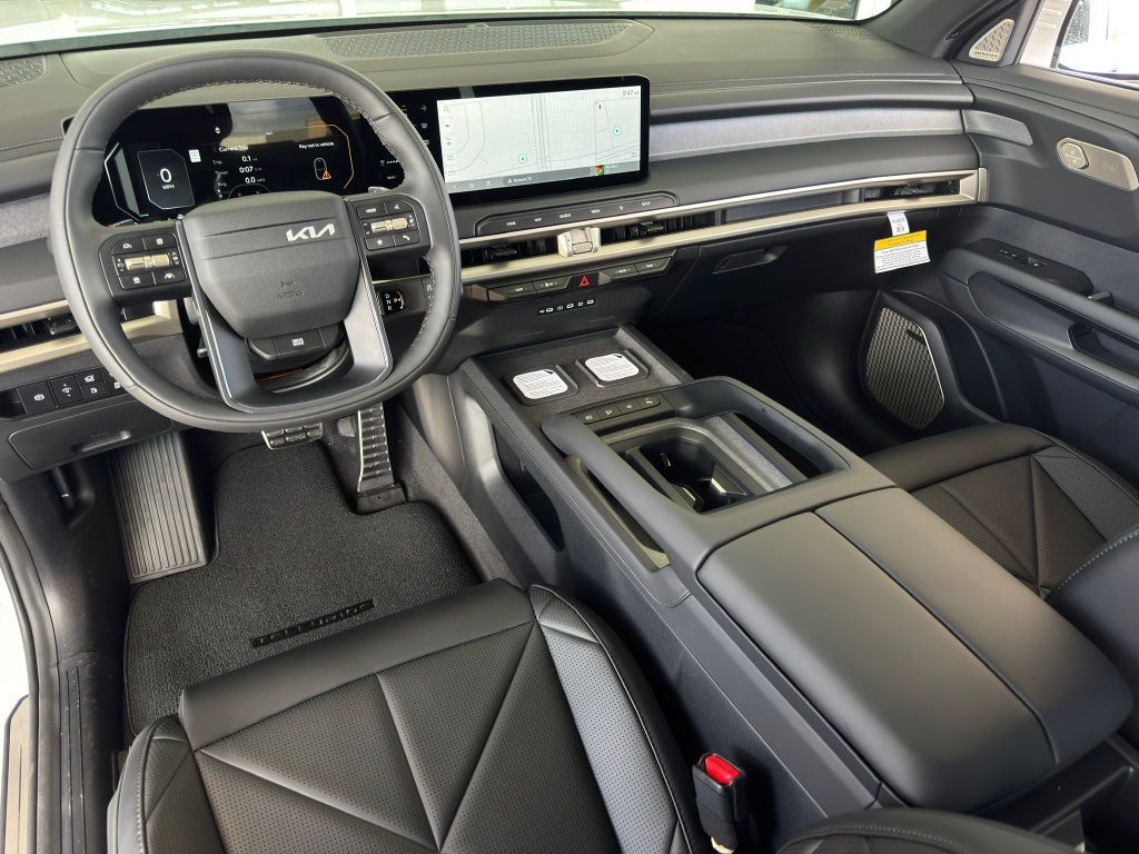 2027 Kia Telluride Hybrid SX White at Shottenkirk Kia Fort Bend