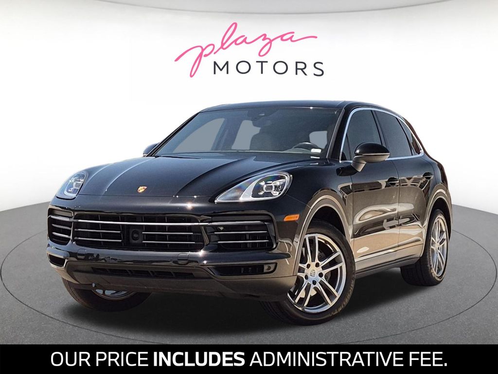 Jet Black Metallic 2019 Porsche Cayenne SUV / Crossover All-Wheel Drive 8-Speed Automatic