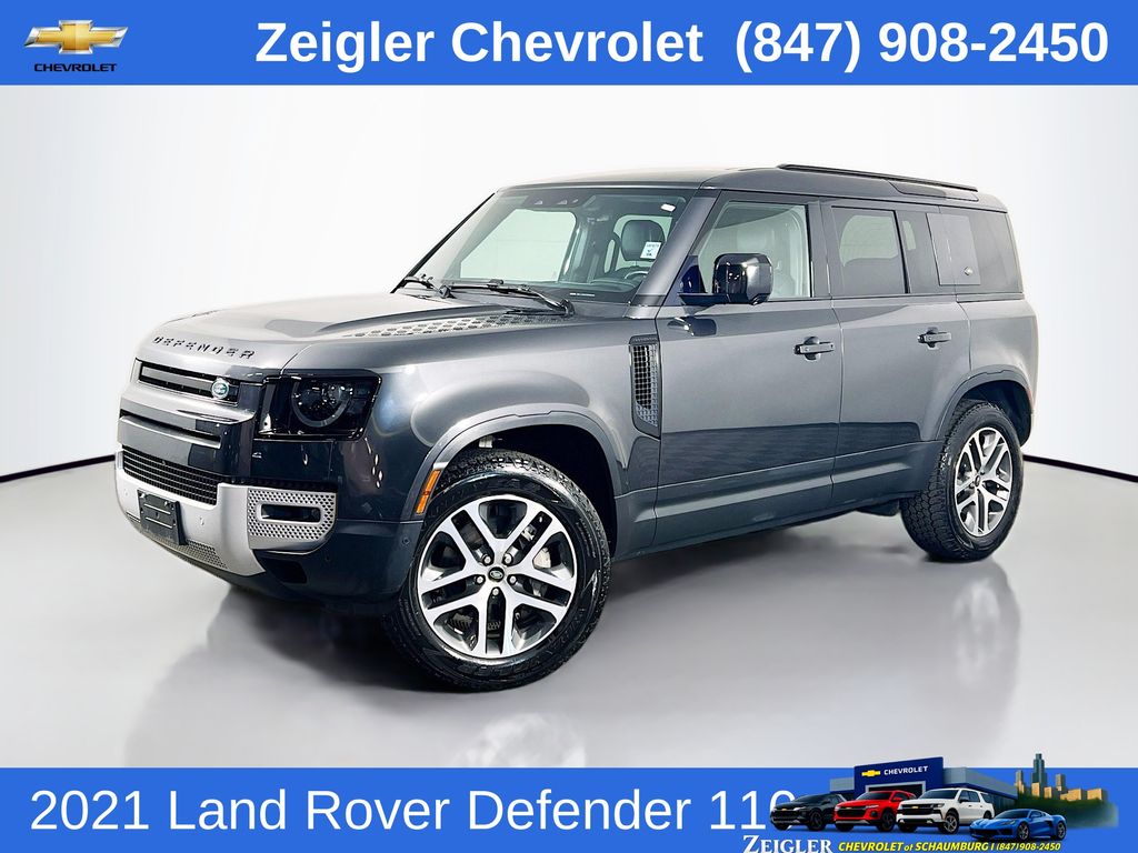 Santorini Black Metallic 2021 Land Rover Defender 110 SE AWD SUV / Crossover All-Wheel Drive 8-Speed Automatic