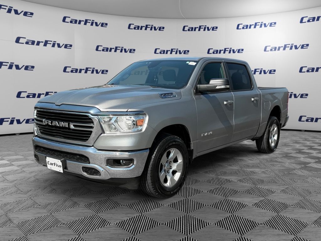 Billet Silver Metallic Clearcoat 2021 RAM 1500 Pickup Truck Four-Wheel Drive 8-Speed Automatic