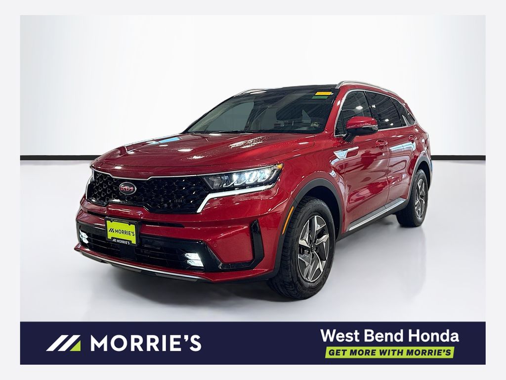Runway Red 2021 Kia Sorento Hybrid SUV / Crossover Front-Wheel Drive 6-Speed Automatic