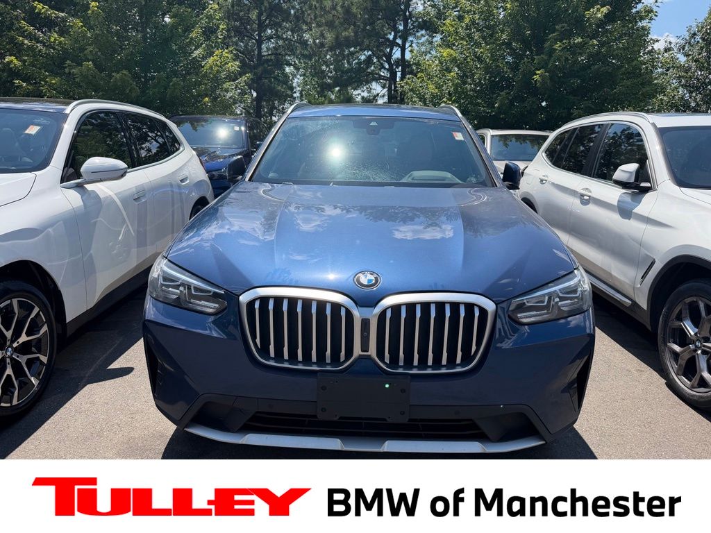 Phytonic Blue Metallic 2023 BMW X3 SUV / Crossover All-Wheel Drive 8-Speed Automatic