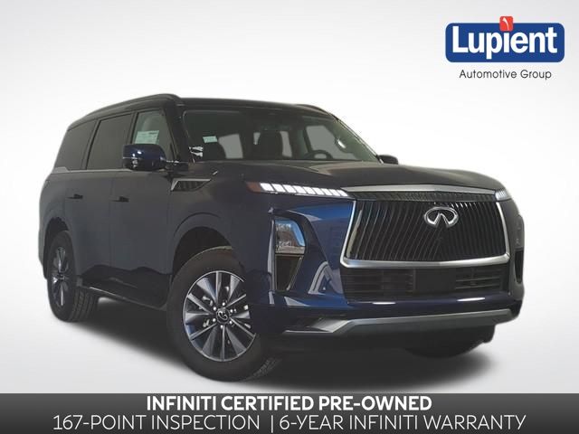 Grand Blue 2025 INFINITI QX80 Pure 4WD SUV / Crossover All-Wheel Drive 9-Speed Automatic