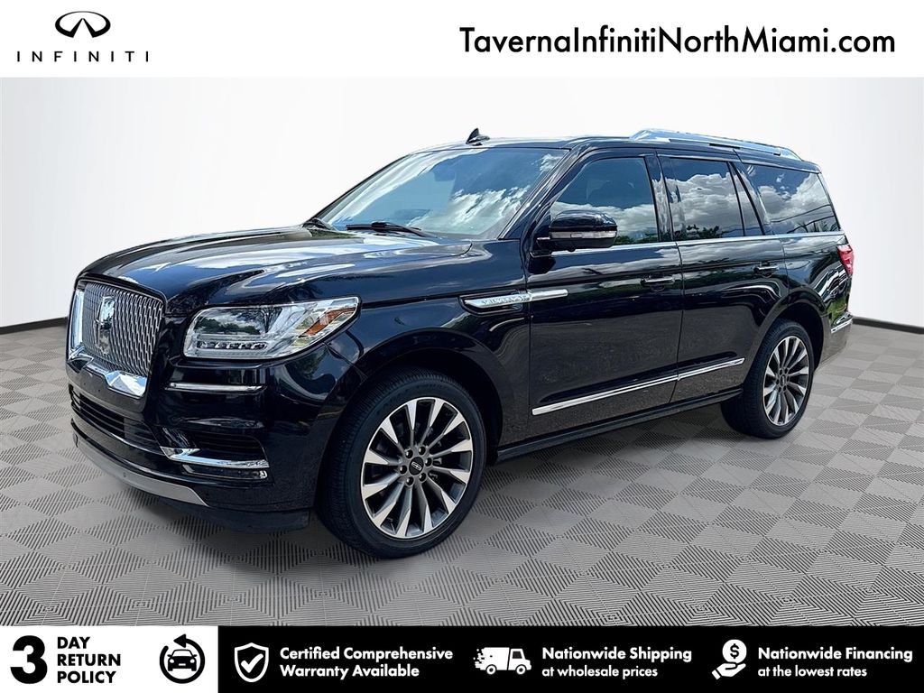 Black 2021 Lincoln Navigator SUV / Crossover Four-Wheel Drive Automatic