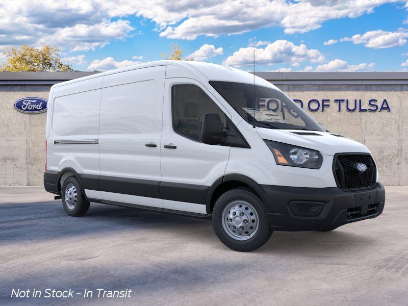 Oxford White 2026 Ford Transit Cargo Van Rear-Wheel Drive