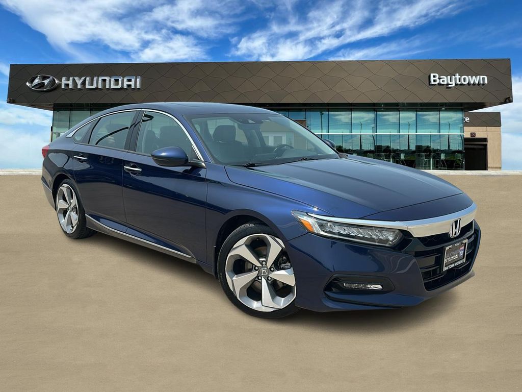2018 Honda Accord Touring Blue at DeMontrond Mazda