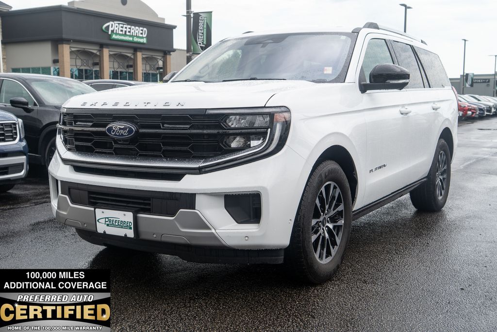 Oxford White 2025 Ford Expedition SUV / Crossover Four-Wheel Drive Automatic
