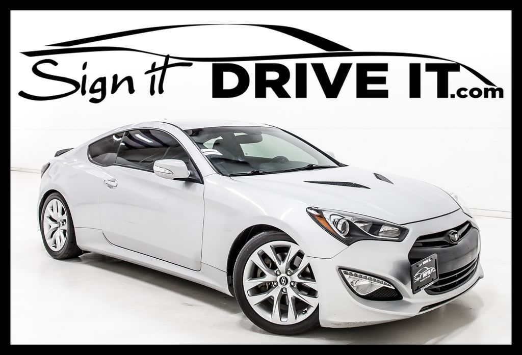 Santiago Silver Metallic 2016 Hyundai Genesis Coupe 3.8 Premium RWD Coupe 8-Speed Automatic