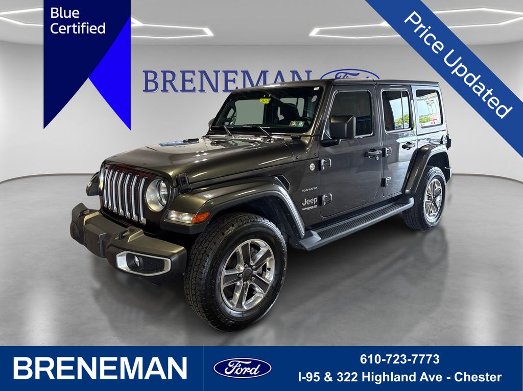 Gray (Granite Crystal Metallic Clearcoat) 2021 Jeep Wrangler SUV / Crossover Four-Wheel Drive 8-Speed Automatic