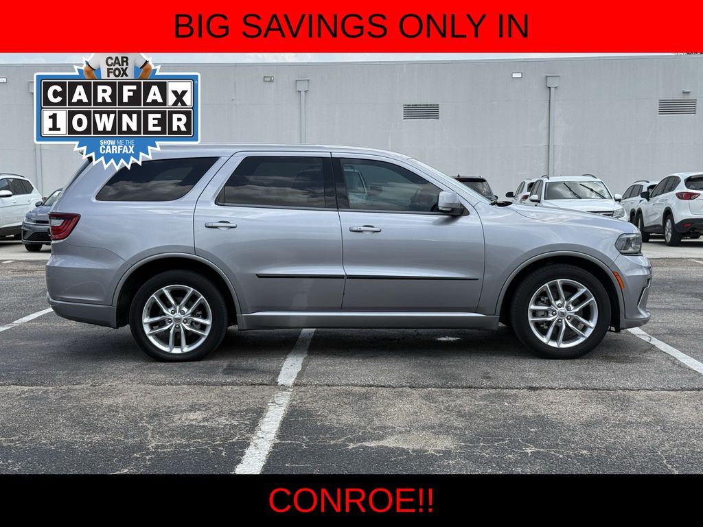 2021 Dodge Durango GT Plus Silver at DeMontrond Auto Country