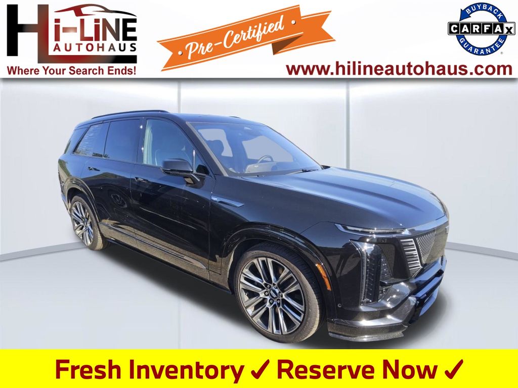 2026 Stellar Black Metallic Cadillac VISTIQ Platinum AWD SUV