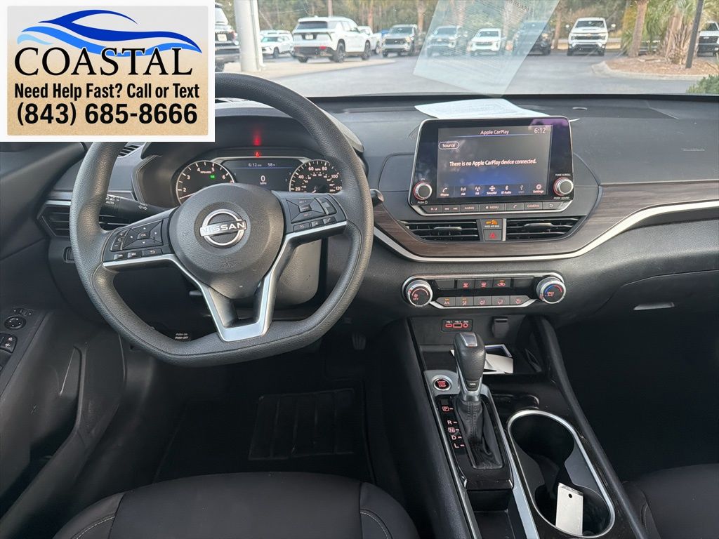 2024 Nissan Altima 2.5 SV Black at Coastal Chevrolet Cadillac