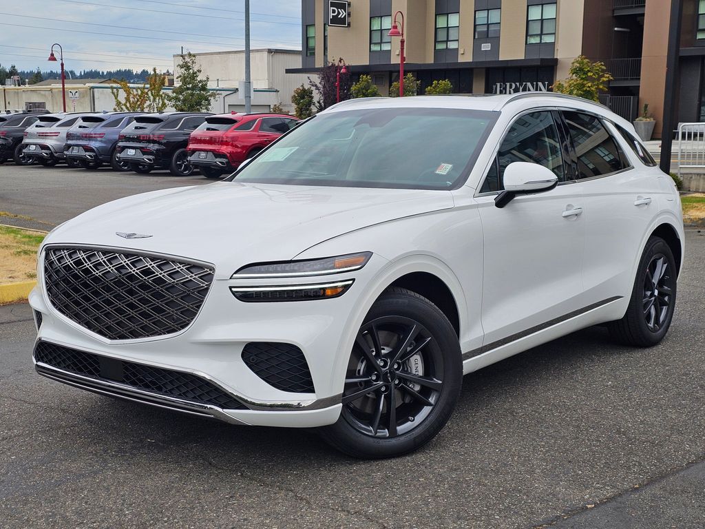 Alta White 2027 Genesis GV70 SUV / Crossover All-Wheel Drive 8-Speed Automatic