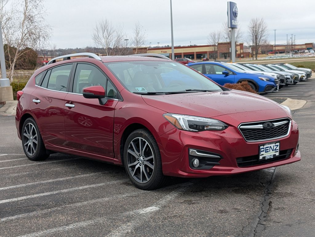 Crimson Red Pearl 2019 Subaru Impreza 2.0i Limited Hatchback AWD Hatchback All-Wheel Drive Continuously Variable Transmission