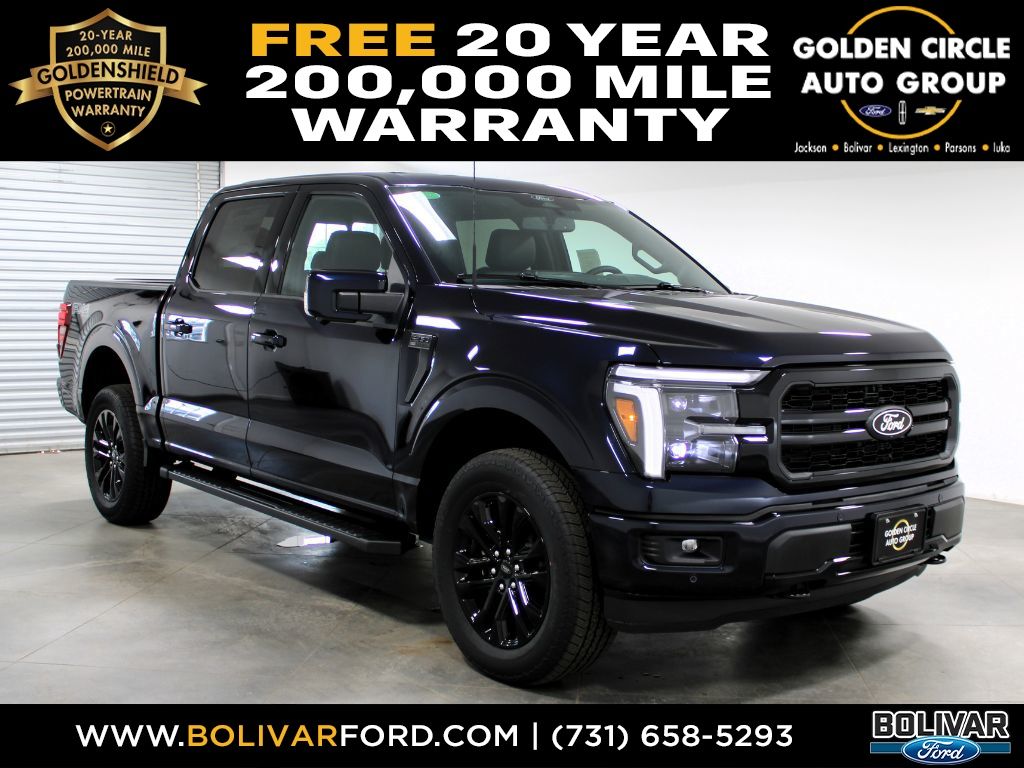 Antimatter Blue Metallic 2026 Ford F-150 Pickup Truck Four-Wheel Drive Automatic