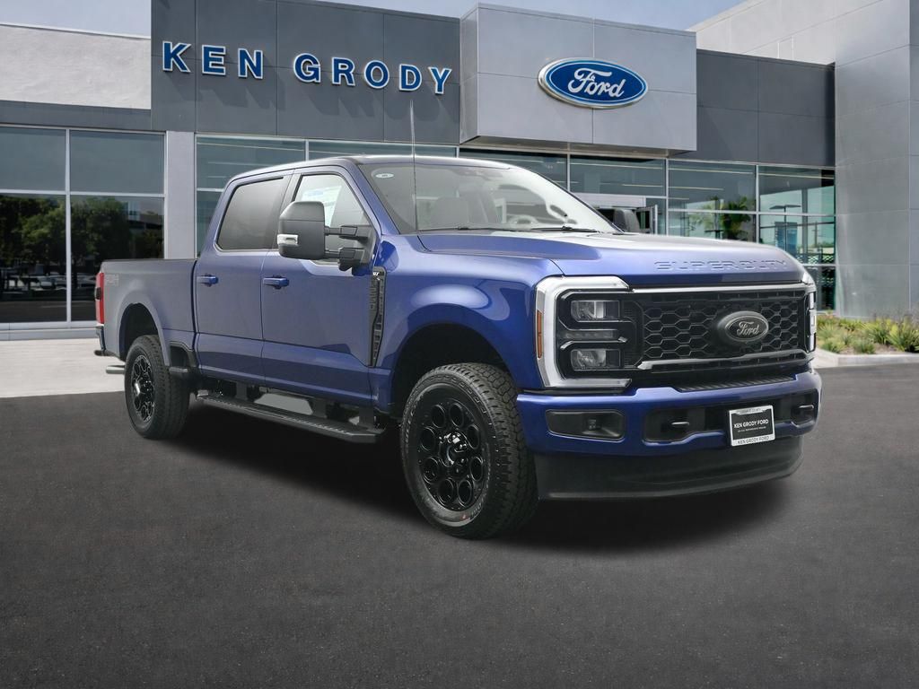 Blue Metallic 2026 Ford F-250 Super Duty XLT Crew Cab 4WD Pickup Truck Four-Wheel Drive Automatic
