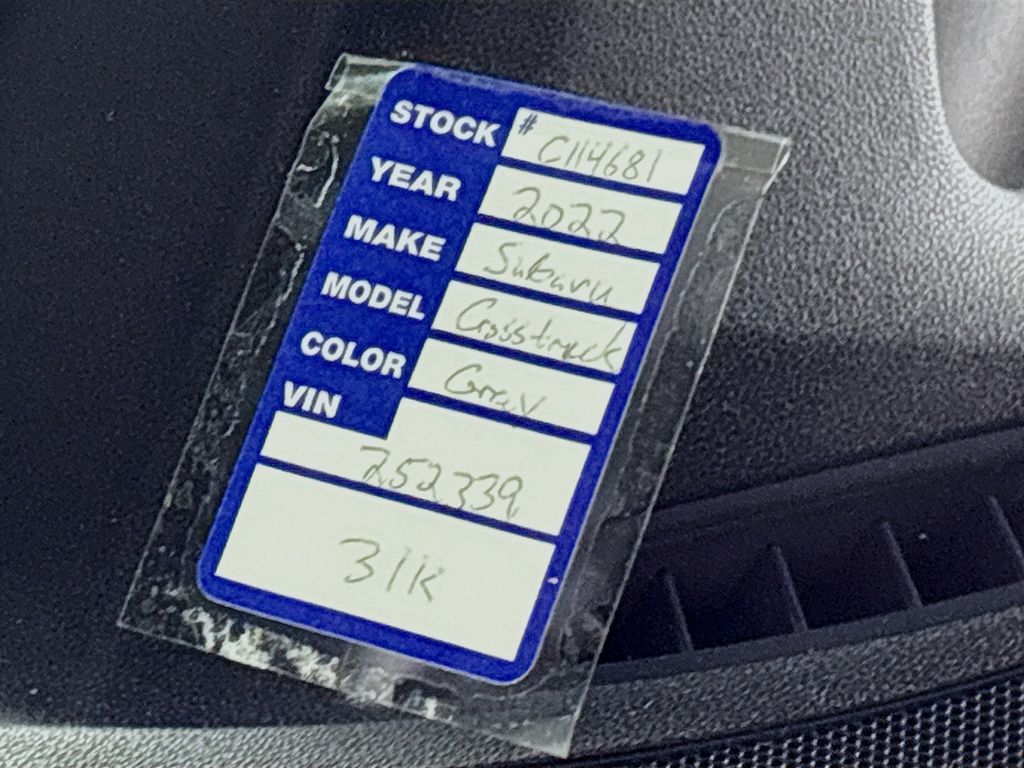 2022 Subaru Crosstrek Sport