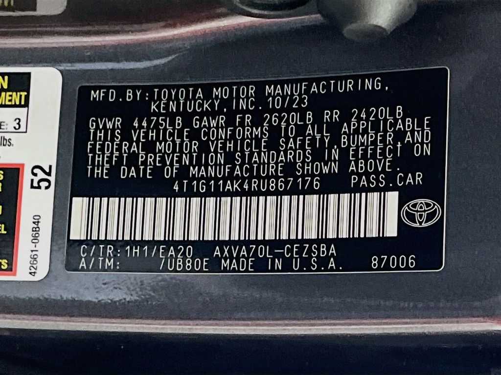 Used 2024 Gray Toyota SE image 29