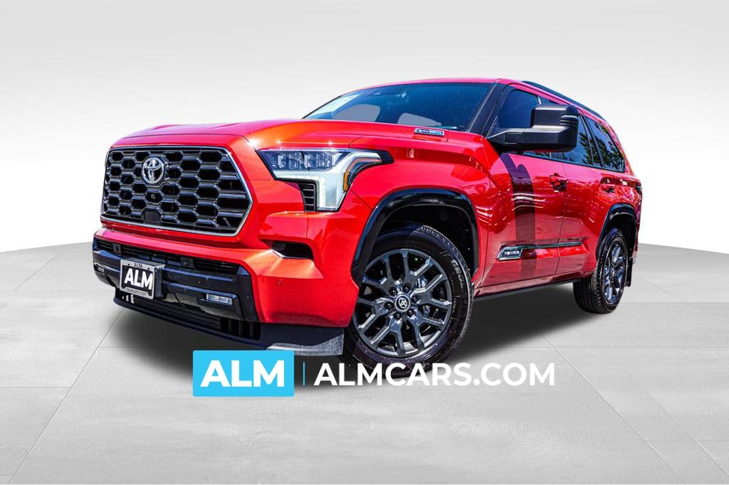 Supersonic Red 2026 Toyota Sequoia SUV / Crossover Four-Wheel Drive Automatic
