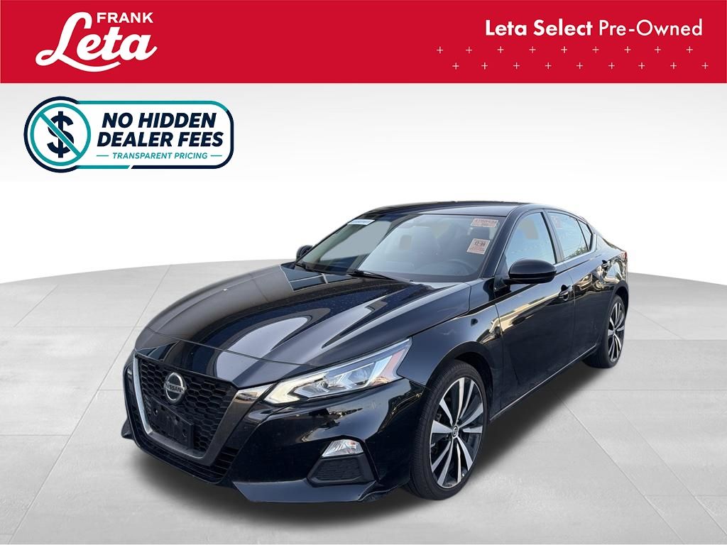 Super Black 2020 Nissan Altima Sedan All-Wheel Drive Continuously Variable Transmission