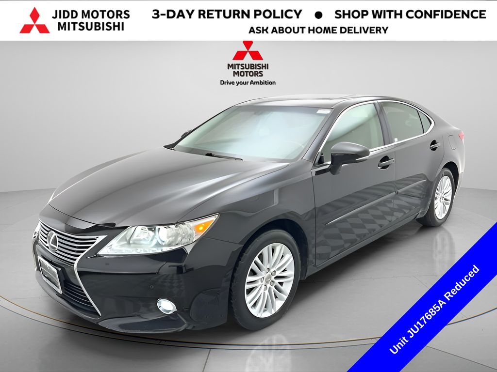 Black 2014 Lexus ES 350 FWD Sedan Front-Wheel Drive 6-Speed Automatic
