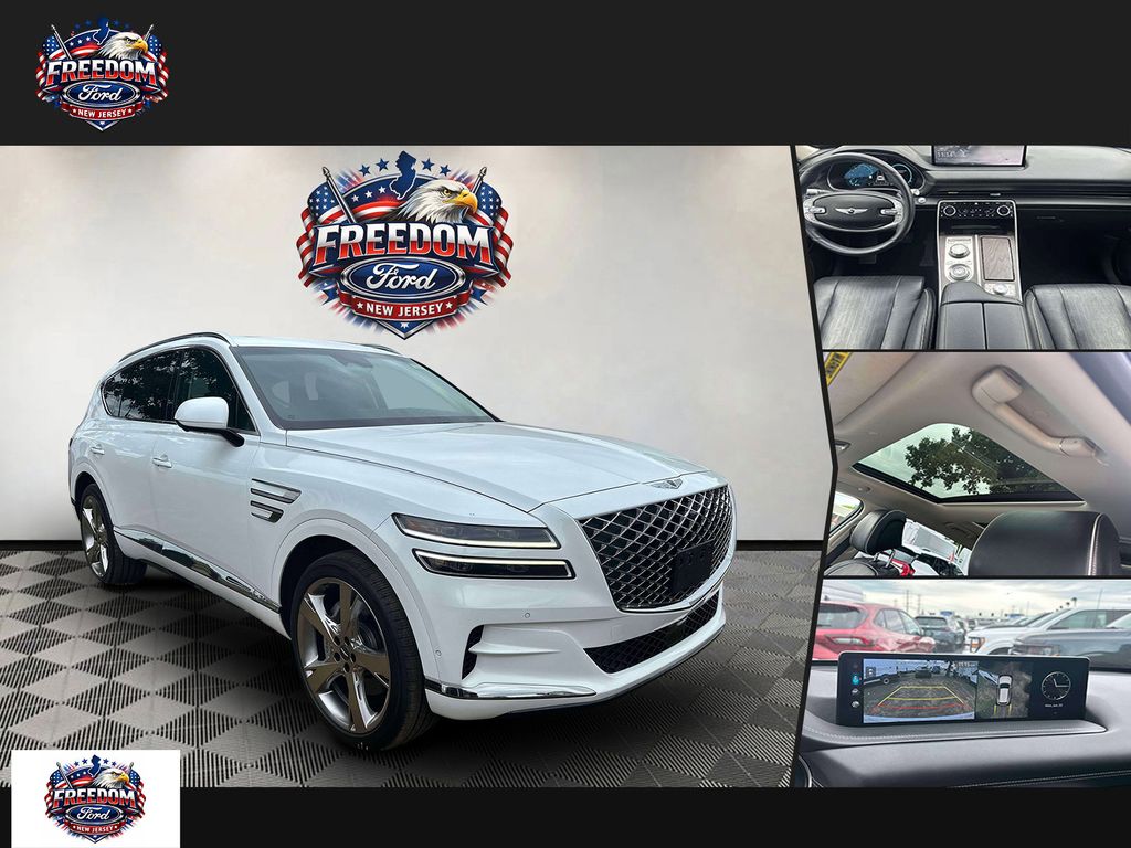 Alta White 2023 Genesis GV80 SUV / Crossover All-Wheel Drive 8-Speed Automatic