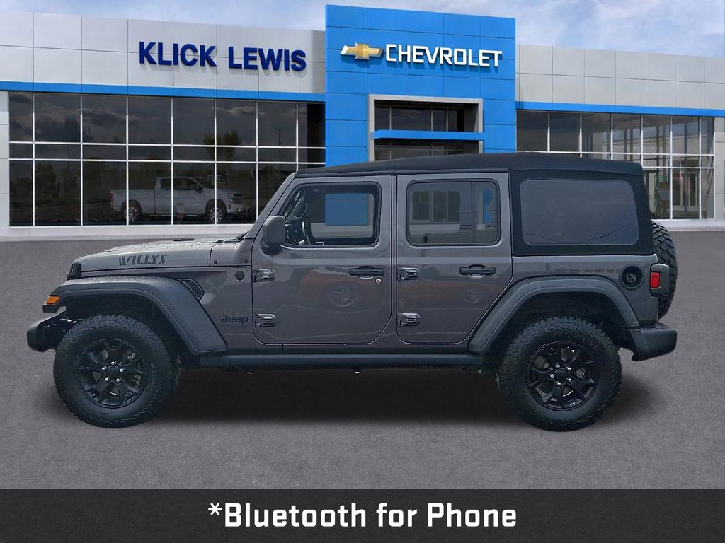 2020 Jeep Wrangler Unlimited Willys Gray at Grove City Ford
