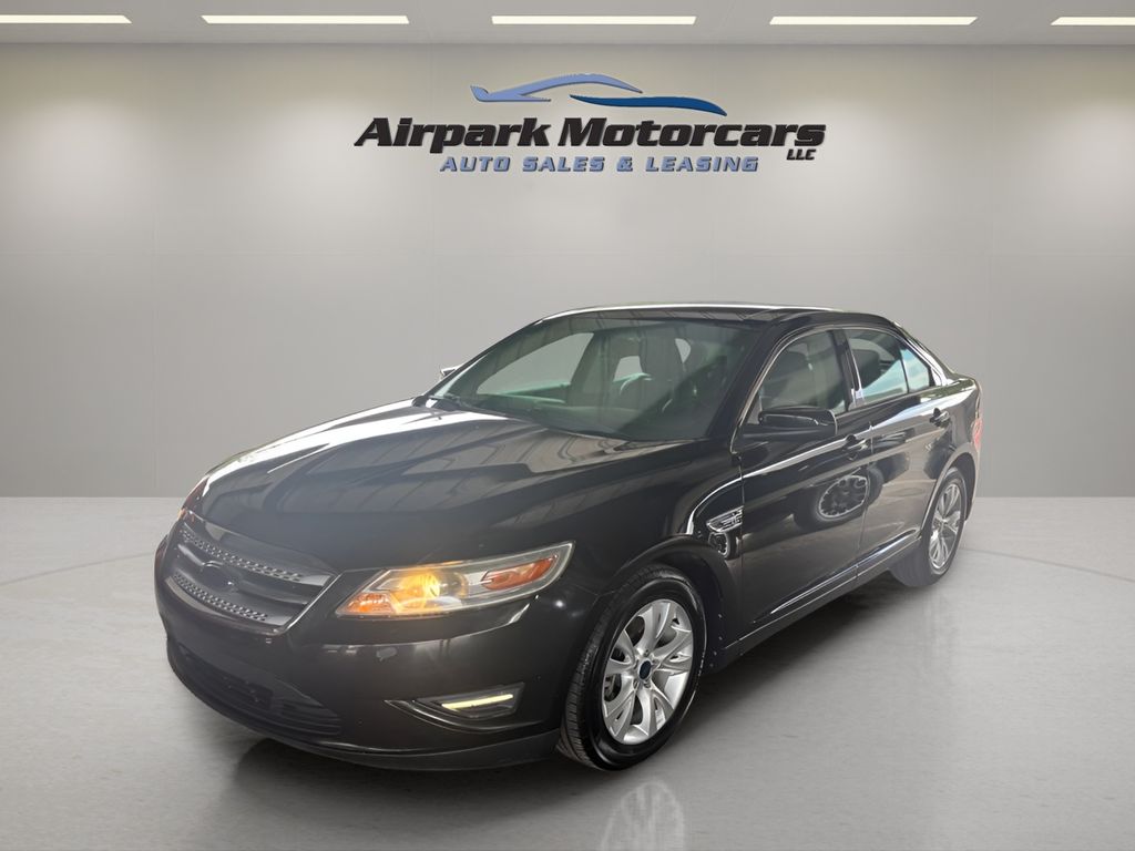 Black 2010 Ford Taurus Sedan Front-Wheel Drive 6-Speed Automatic